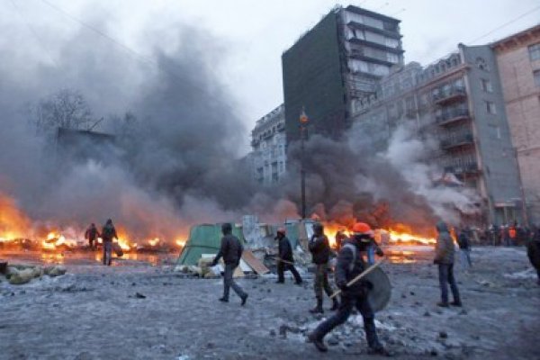 Proteste de amploare în Piaţa Independenţei din Kiev